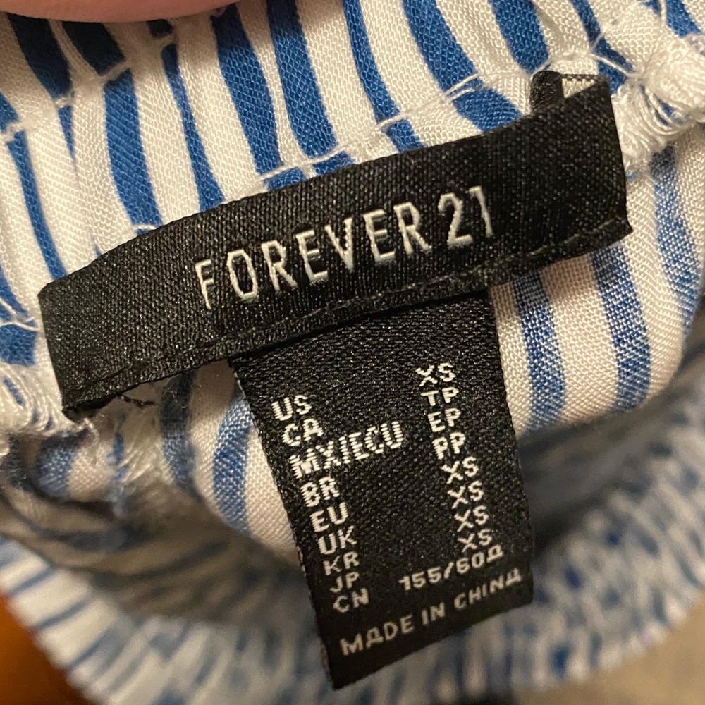 F21 Striped comfy pants!